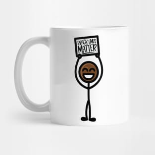 Stick Guy - Black Lives Matter Mug